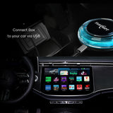 Exploter ApplePie Rocket Q Android 14 QCM4490 CarPlay Ai Box Global 5G LTE Support Wireless CarPlay Android Auto GPS HDMI