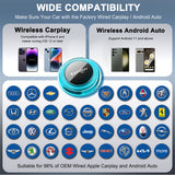 Exploter ApplePie Rocket Q Android 14 QCM4490 CarPlay Ai Box Global 5G LTE Support Wireless CarPlay Android Auto GPS HDMI