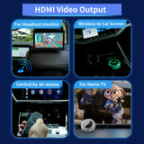 EXPLOTER Wireless AI Box for BMW or Other Car with Wireless Carplay System, Android 13, 8GB RAM, 128GB ROM, Dual WiFi, Support 4G Sim Card and HDMI output