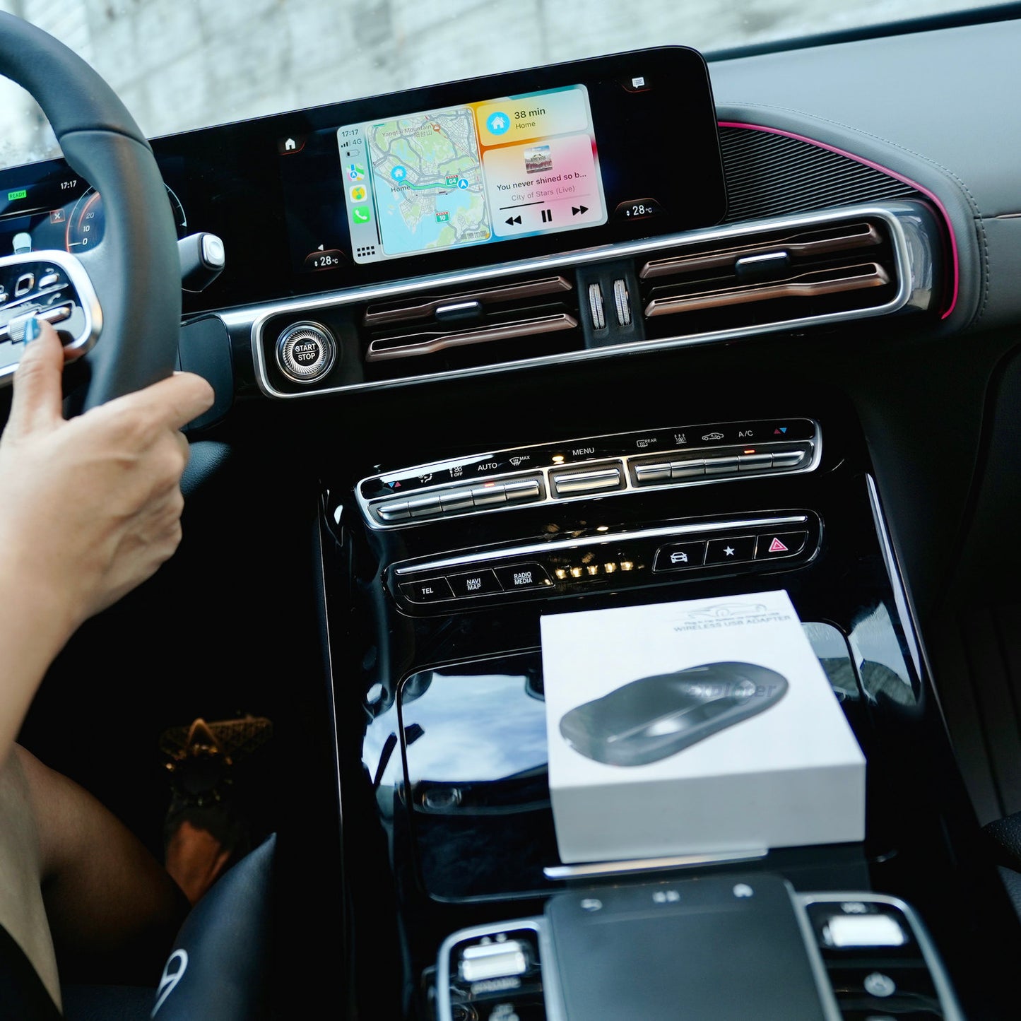 EXPLOTER CP-603 Lite ApplePie - Wired CarPlay Convert to Wireless CarPlay and Android Auto Support Online Upgrade