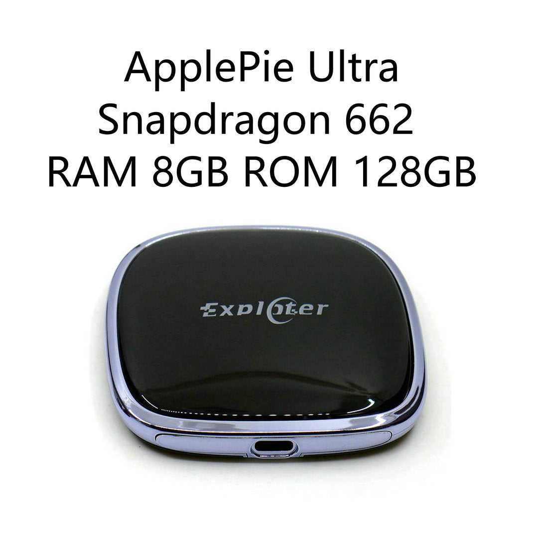 EXPLOTER AI-996 Ultra ApplePie - CarPlay AI Box Android 13 RAM 8GB CPU 8 Core Snapdragon 662 SM6115 Wireless Smart USB Adapter 4G LTE SIM GPS YouTube Netflix
