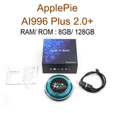 EXPLOTER AI-996 Plus 2.0 ApplePie - Android 13 Wireless CarPlay AI Box CPU 8 Core 665 RAM 4GB HDMI Video Output 4G LTE SIM Card Youtube Netflix