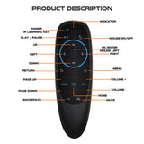 BT Air Mouse - Bluetooth 5.0 Remote Control for ApplePie AI Box and Other Android OS Device