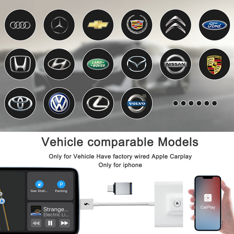 Wireless CarPlay Adapter Dongle USB for Cars with Original Wired CarPlay  Convert to Wireless CarPlay Android Auto Online Upgrade – Exploter -  ApplePie