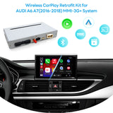 For AUDI MMI3G System A6 A7 with 7" Screen Wireless CarPlay and Android Auto Upgrade Kit 2016 2017 2018