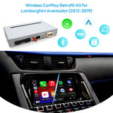 For Lamborghini Aventador with 7‘ Screen CarPlay and Android Auto Upgrade Kit 2012 2013 2014 2015 2016 2017 2018 2019
