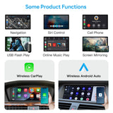 For BMW CCC System with 6.5" or 8.8" Screen CarPlay and Android Auto Upgrade Kit 2005 2006 2007 2008 2009