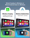 Exploter Wired to Wireless CarPlay | Android Auto 2-in-1 USB Dongle CP880-B30 Fit for iPhone and Android Phone Cars from 2016 Online Upgrade