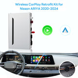 For Nissan Ariya 2020 2021 2022 2023 2024 with 12.3 Inch Touch Screen Wireless CarPlay Android Auto Kits
