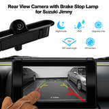 Suzuki Jimny Rear View Camera with Brake Stop Lamp, 155° Large wide Angle Camera Waterproof Rear View Backup Parking HD Camera