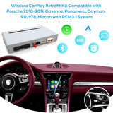 For Porsche PCM3.1 System Cayenne /Palamera/Macan/Cayman/911 / 978 with 7" Screen 2010 2011 2012 2013 2014 2015 2016  CarPlay and Android Auto Upgrade Kit