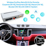For Porsche CDR 3.1 System Cayenne /Palamera/Macan/Boxster  with 7" Screen 2010 2011 2012 2013 2014 2015 2016  CarPlay and Android Auto Upgrade Kit