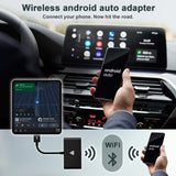 EXPLOTER Wired Android Auto Convert to Wireless CP-800 B19 Wi-Fi 2.4GHz and 5GHz Automatically connect