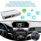 For Acura with 5‘ Single Screen ILX RDX ZDX TL MDX CarPlay and Android Auto Upgrade Kit  2009 2010 2011 2012 2013