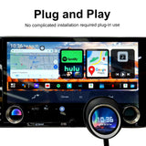 EXPLOTER AI996T ApplePie Touch CarPlay AI Box for Car with OEM Wired Apple Carplay System, 2.1" HD Touch Pad, Android 13 OS, 4GB / 8GB RAM, 64GB / 128GB ROM, Dual WiFi, Support 4G Sim Card and HDMI output