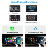 For AUDI MIB3 System Dual Screen Wireless CarPlay and Android Auto Upgrade Kit 2019 2020 2021 2022 2023 2024 2025