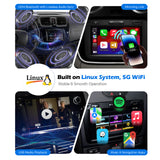 For Renault Duster / Logan /Lodgy / Sandero / Clio with 7" screen CarPlay and Android Auto Upgrade Kit 2012 2013 2014 2015 2016 2017 2018 2019