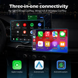 Exploter ApplePie Rocket Plus NEW Square‑Shaped Android 16 QCM6350 2.0 GHz Car Ai Box 5G LTE (Not supported North America/Japan) Wireless CarPlay Android Auto GPS HDMI 8GB RAM