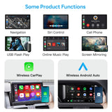 For Mercedes Benz NTG4.0 System  (Square LVDS Port) with 5.8" or 7" Screen Wireless CarPlay and Android Auto Upgrade Kit 2007 2008 2009 2010 2011 2012 2013 2014