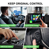 Exploter Wired to Wireless CarPlay | Android Auto 2-in-1 USB Dongle CP880-B30 Fit for iPhone and Android Phone Cars from 2016 Online Upgrade