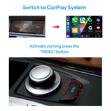 For BMW CCC System with 6.5" or 8.8" Screen CarPlay and Android Auto Upgrade Kit 2005 2006 2007 2008 2009