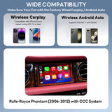 For Rolls-Royce CCC System with 7‘ Screen CarPlay and Android Auto Upgrade Kit 2006 2007 2008 2009 2010 2011 2012