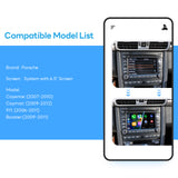 For Porsche PCM3.0 System Cayenne /Boxster/Cayman/911 with 6.5" Screen 2006 2007 2008 2009 2010 2011 2012  CarPlay and Android Auto Upgrade Kit