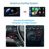 For Acura with 5‘ Single Screen ILX RDX ZDX TL MDX CarPlay and Android Auto Upgrade Kit  2009 2010 2011 2012 2013