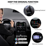 For 2015 Captur / Clio / Twingo / Dacia with original R-Link TomTom headunit with 7" screen CarPlay and Android Auto Upgrade Kit