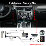 For AUDI MMI2G System A4 A5 Q5 with 6.5" Screen Wireless CarPlay and Android Auto Upgrade Kit 2008 2009 2010 2011 2012 2013 2014 2015 2016 2017 2018