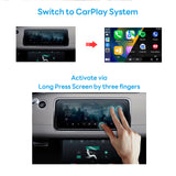 Wireless CarPlay and Android Auto Upgrade Kit For Jaguar Land Rover 10.25" Haman H.U Dual Monitor 2017 2018 2019 2020 2021 2022