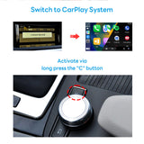 For Mercedes Benz NTG4.0 System  (Square LVDS Port) with 5.8" or 7" Screen Wireless CarPlay and Android Auto Upgrade Kit 2007 2008 2009 2010 2011 2012 2013 2014