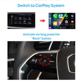 For AUDI MIB3 System Dual Screen Wireless CarPlay and Android Auto Upgrade Kit 2019 2020 2021 2022 2023 2024 2025