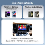 For Porsche CDR 3.1 System Cayenne /Palamera/Macan/Boxster  with 7" Screen 2010 2011 2012 2013 2014 2015 2016  CarPlay and Android Auto Upgrade Kit