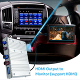 Android 13 Video Interface for LC200 Toyota Land Cruiser 200 2012-2015 QCM6125 8+128G 4G SIM HDMI output