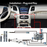 For Acura with 7“/ 8" Dual Screen ILX RDX TLX TLX-L RLX CarPlay and Android Auto Upgrade Kit  2013 2014 2015 2016 2017 2018 2019