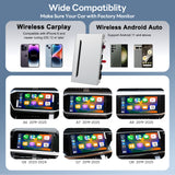 For AUDI MIB3 System Dual Screen Wireless CarPlay and Android Auto Upgrade Kit 2019 2020 2021 2022 2023 2024 2025