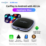 EXPLOTER AI-996 Max ApplePie - Carplay AI Box Android 10 Wireless CarP –  Exploter - ApplePie