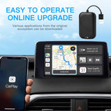 EXPLOTER 2-in-1 Wireless CarPlay Adapter & Android Auto CP-800-A 2023 Upgrade Dongle Convert Android 4.4+ System Car Radio to Newest Wireless CarPlay and Android auto, Plug & Play, Fast Auto Connect, work for iOS 12+ & Android 11