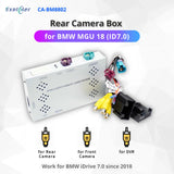 Camera Video Interface Box for BMW MGU18 (ID7.0) with 10.2 / 10.3” Screen, support Rear & Front & DVR 3-way CVBS Video Input RCA