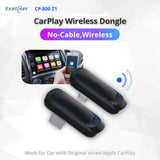 EXPLOTER CP-800-Z1 Wired CarPlay Convert to Wireless CarPlay Wi-Fi 2.4GHz and 5GHz Automatically connect