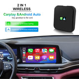EXPLOTER Carbit Link EasyConnection 6.0 to Wireless CarPlay & Android Auto, Plug & Play, Fast Auto Connect, Compatible with iPhone 6+ iOS 10+